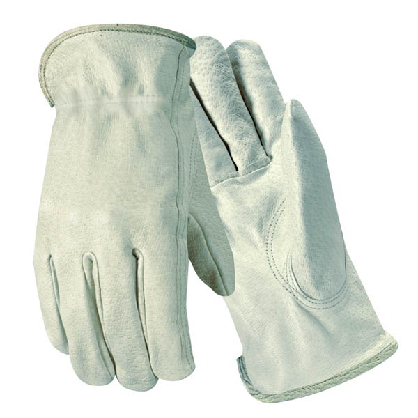 Wells Lamont Y0107 Grain Goatskin Leather Driver Work Gloves